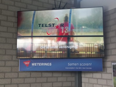 Televisie gesponsord door Weterings