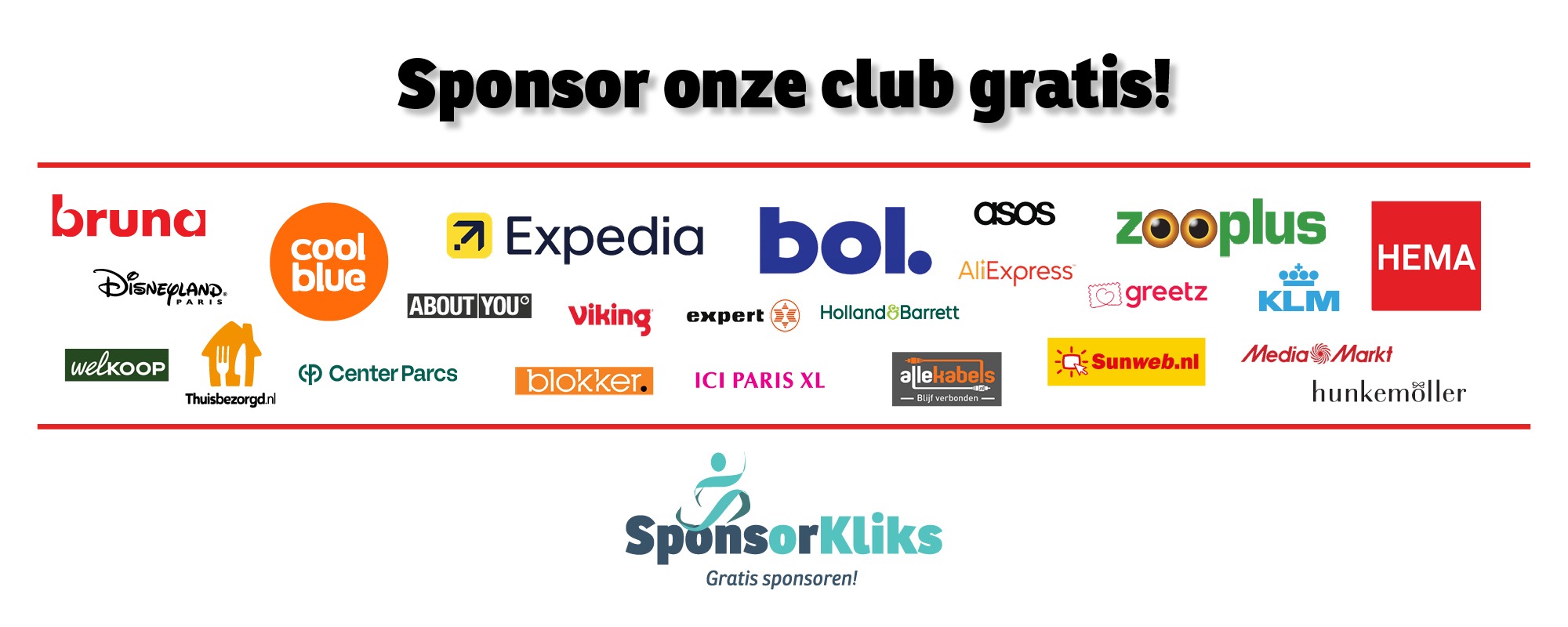 SponsorKliks bij Telstar - Banner